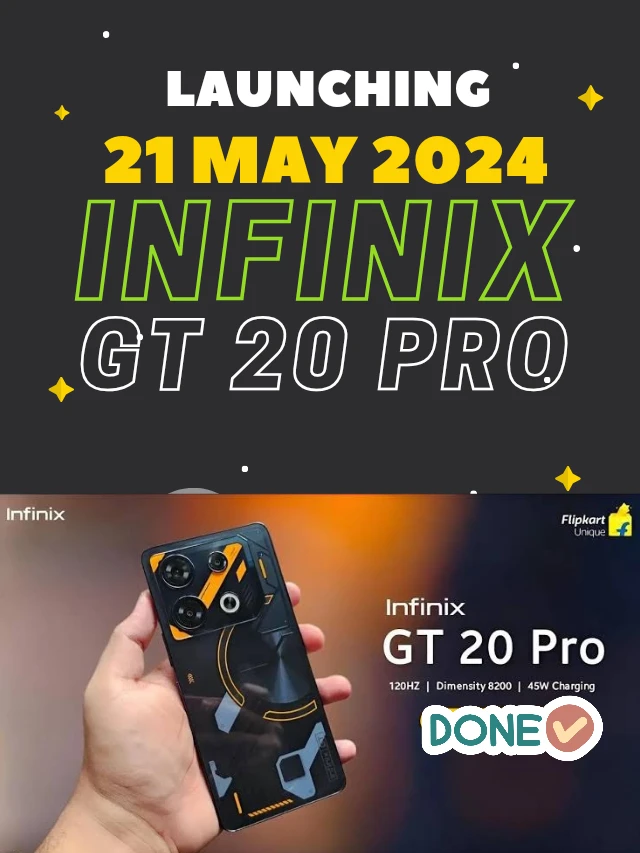 INFINIX GT 20 Pro Launch Date: Everything You Need to Know Today 21 May 2024