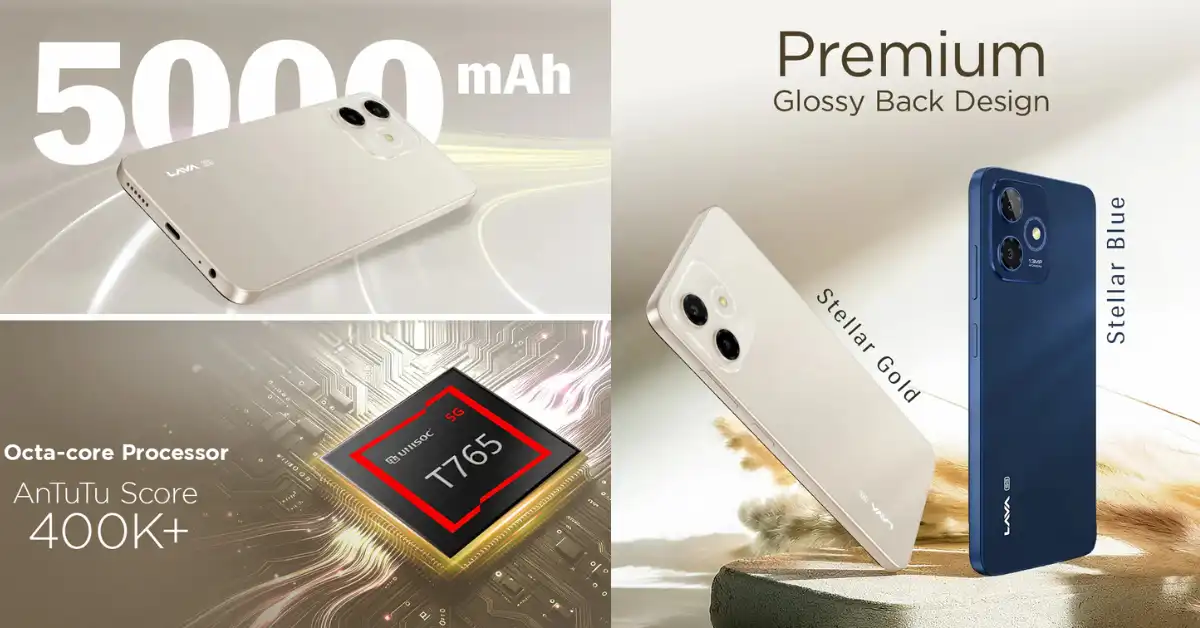 Lava Shark 5G India's Most Affordable 5G Smartphone Under ₹8,000